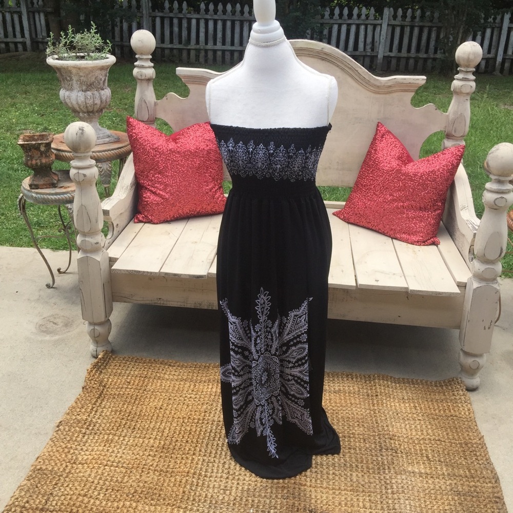 Bandeau summer dress